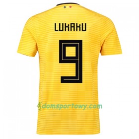 Koszulka Belgia Lukaku 9 Wyjazdowe Koszulki Piłkarskie Mistrzostwa Świata 2018